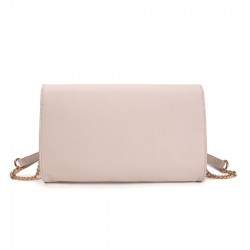 Borsa a tracolla SAFFIANO Beige